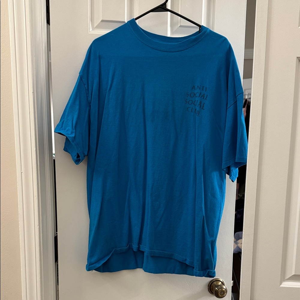 Anti Social Social Club Vibrant Blue Tee